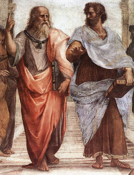Plato and Aristotle, the School of Athens