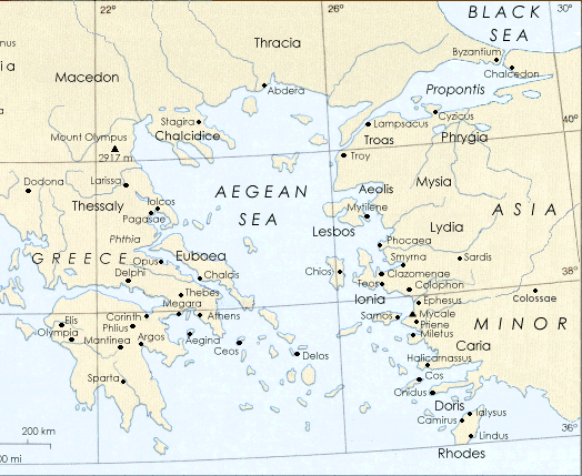 Map of the Ancient World